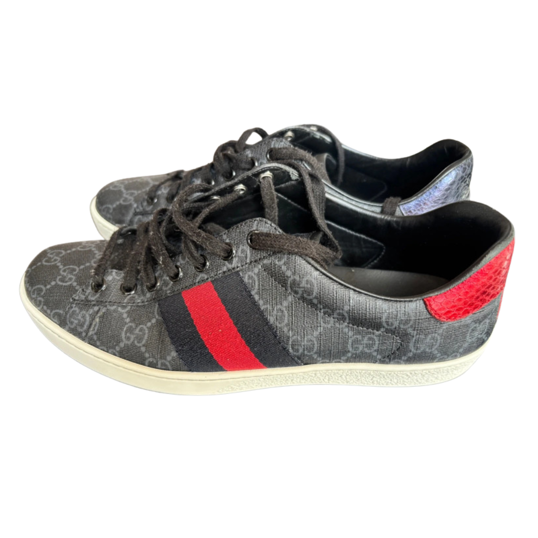 Gucci Ace Sneakers (Black)