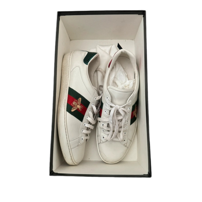 Gucci Ace Sneakers (White)