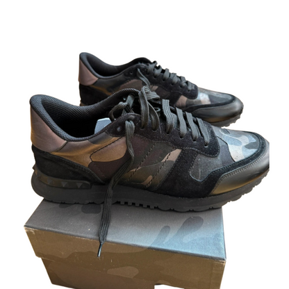Valentino Garavani Rockrunner Sneakers (Black)