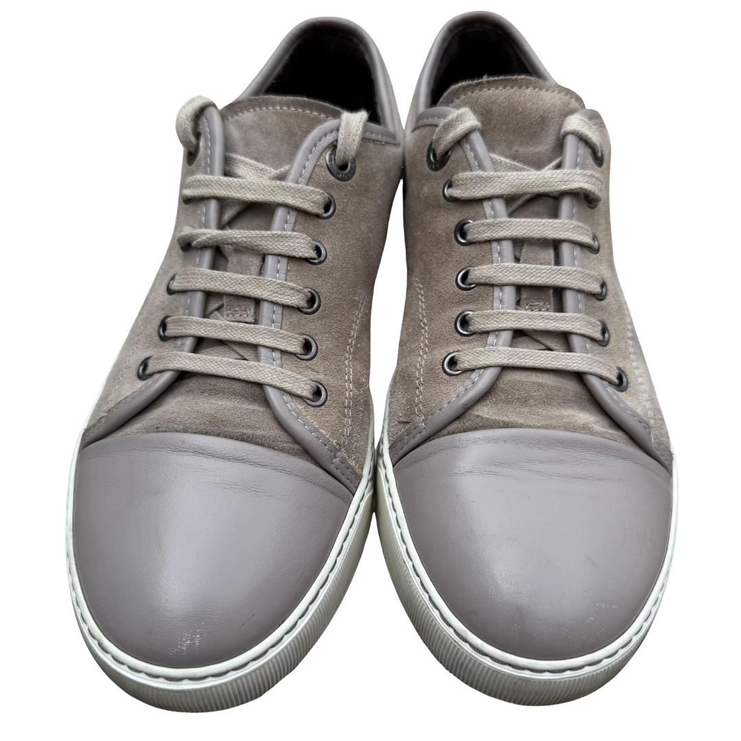 Lanvin Cap Toe Sneakers (Beige)