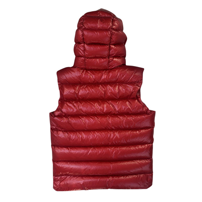 Moncler Bartholome Gilet Down Vest (Burgundy)