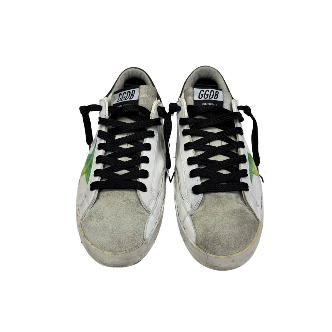 Golden Goose Superstar Sneakers (White Grey)
