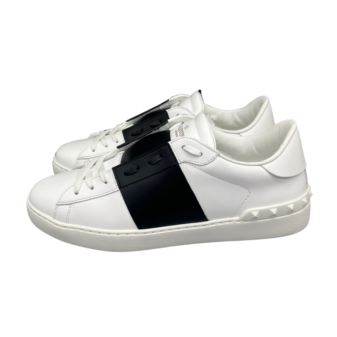 Valentino Garavani Open Sneakers (White Black)