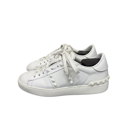 Valentino Garavani Rockstud Open Sneakers (White)