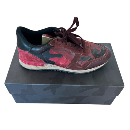 Valentino Garavani Rockrunner Sneakers (Red) 