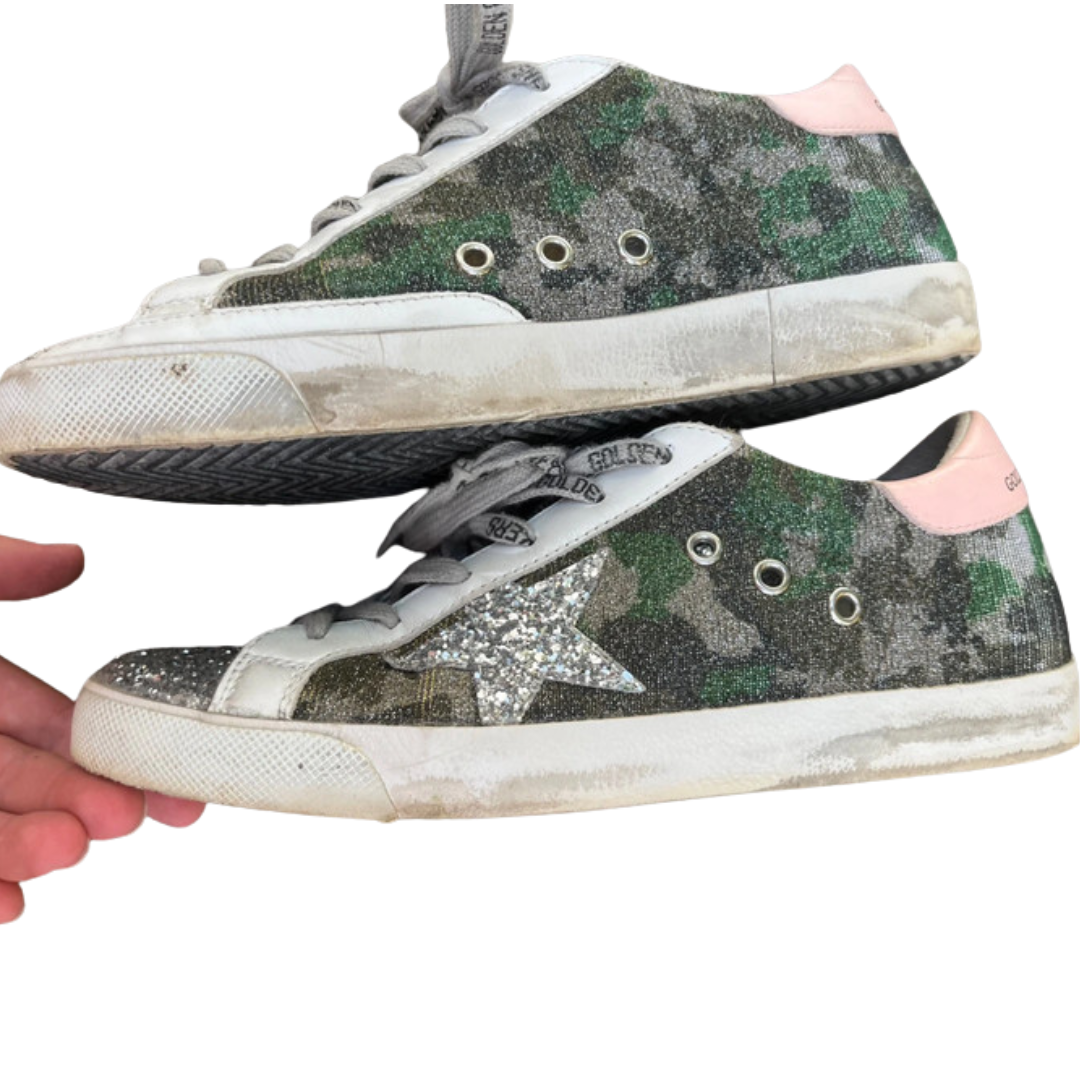 Golden Goose Superstar Sneakers (Camo) (Women's)