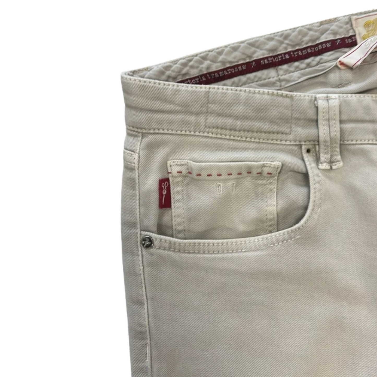 Tramarossa Michelangelo Slim Fit Jeans (Cream)
