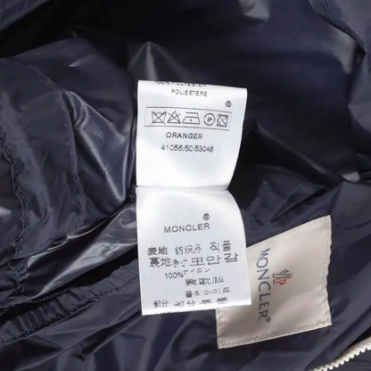 Moncler Oranger Hooded Windbreaker Jacket (Navy)