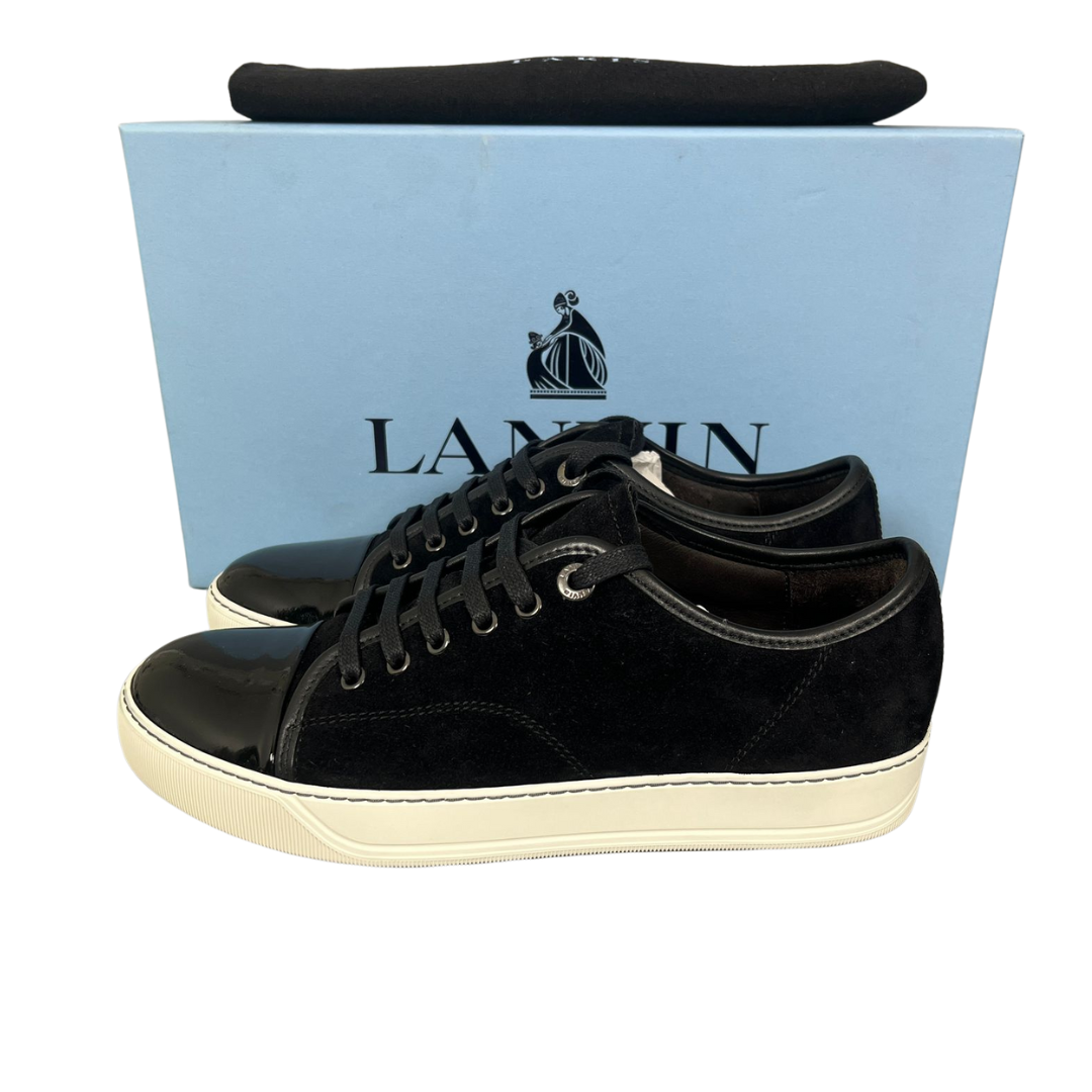 Lanvin Cap Toe Sneakers (Black) (New)