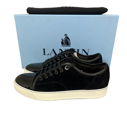 Lanvin Cap Toe Sneakers (Black) (New)