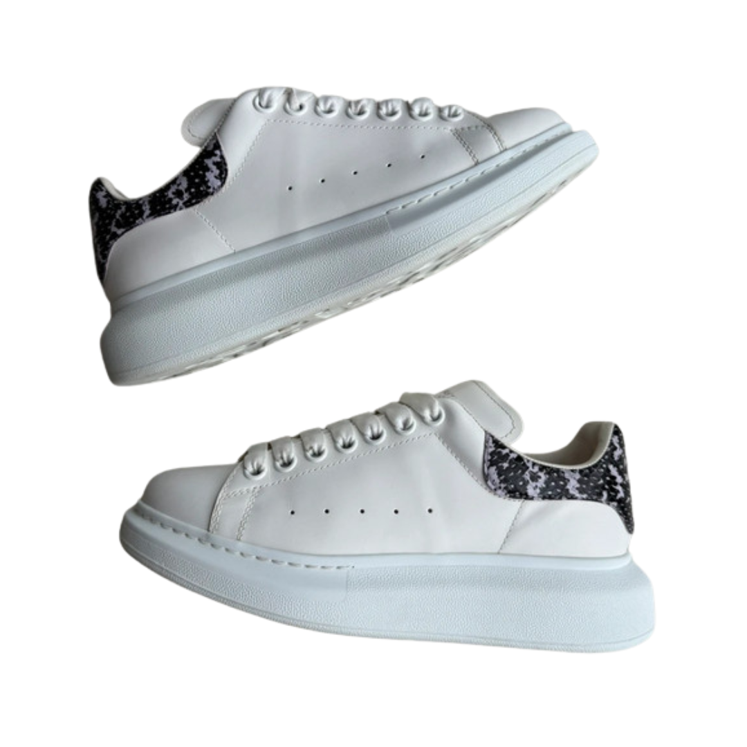 Alexander Mcqueen Sneakers (Python Print Heel) (Womens)
