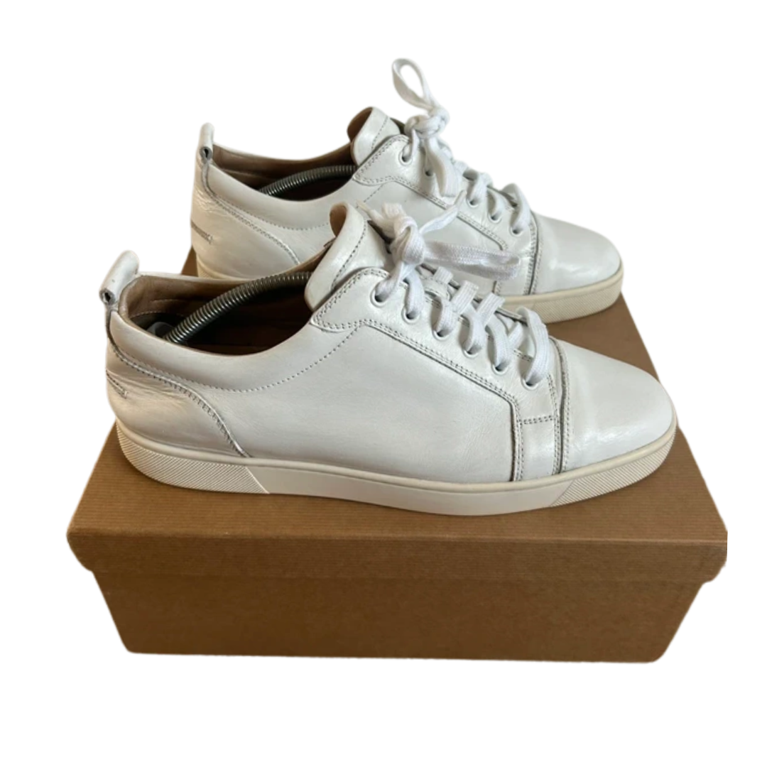 Christian Louboutin Louis Junior Sneakers (White)