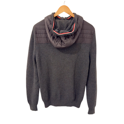 Moncler Maglione Tricot Cardigan Jacket (Grey)