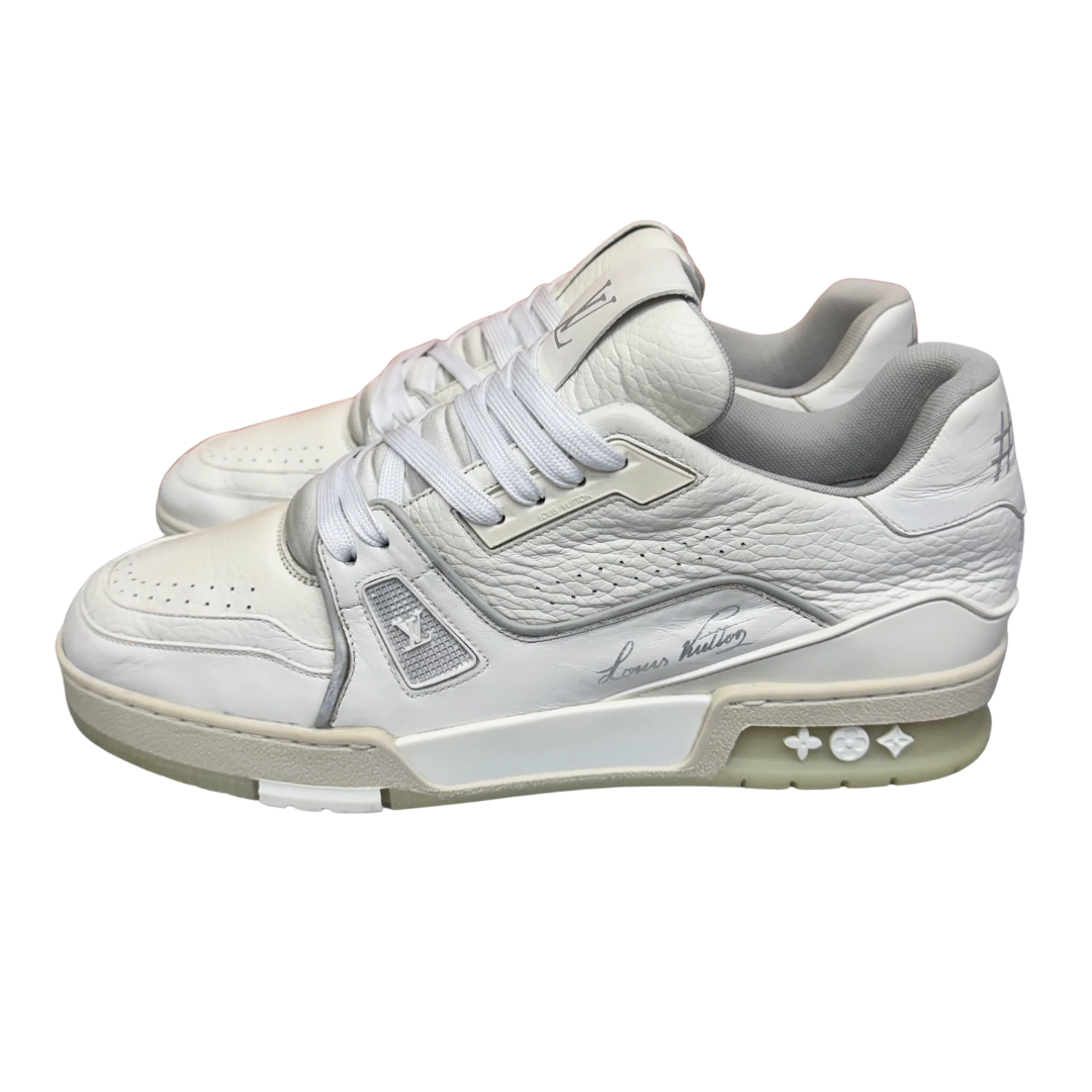 Louis Vuitton Trainer Sneakers (White)