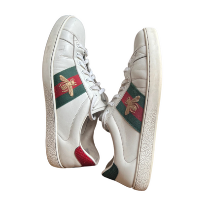 Gucci Ace Sneakers (White)