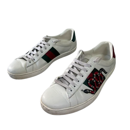Gucci Ace Sneakers (White)