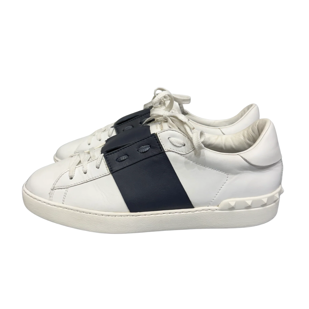 Valentino Garavani Open Sneakers (White Black)
