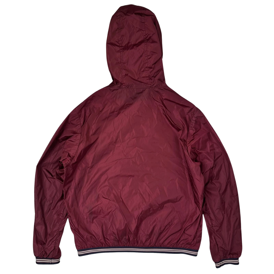 Moncler Jeanclaude Windbreaker Jacket (Burgundy)