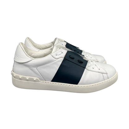 Valentino Garavani Open Sneakers (White Navy)