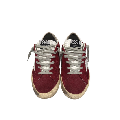 Golden Goose Superstar Sneakers (Red)