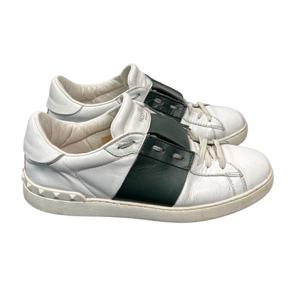 Valentino Garavani Open Sneakers (White Green)