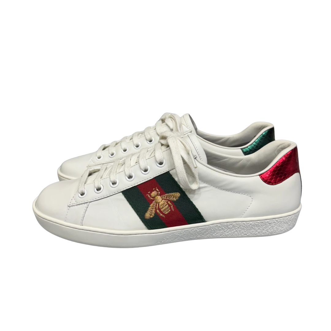 Gucci Ace Sneakers (White)