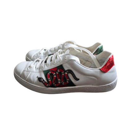 Gucci Ace Sneakers (White)