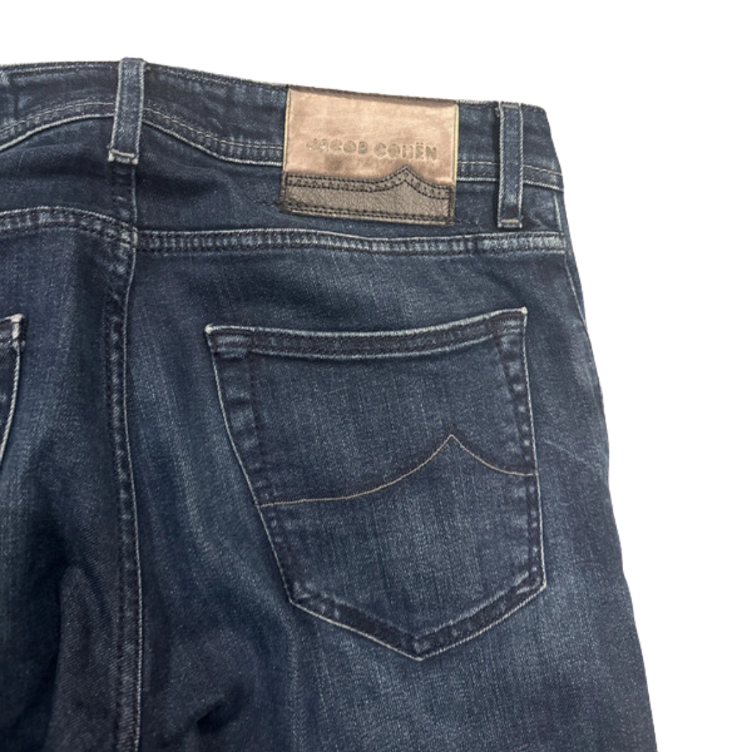 Jacob Cohën 622 Distressed Slim fit Jeans (Navy)