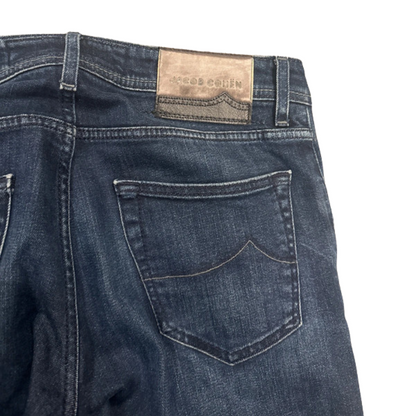 Jacob Cohën 622 Distressed Slim fit Jeans (Navy)