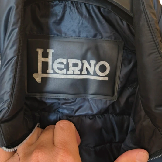 Herno Lightweight Down Jacket (Navy)