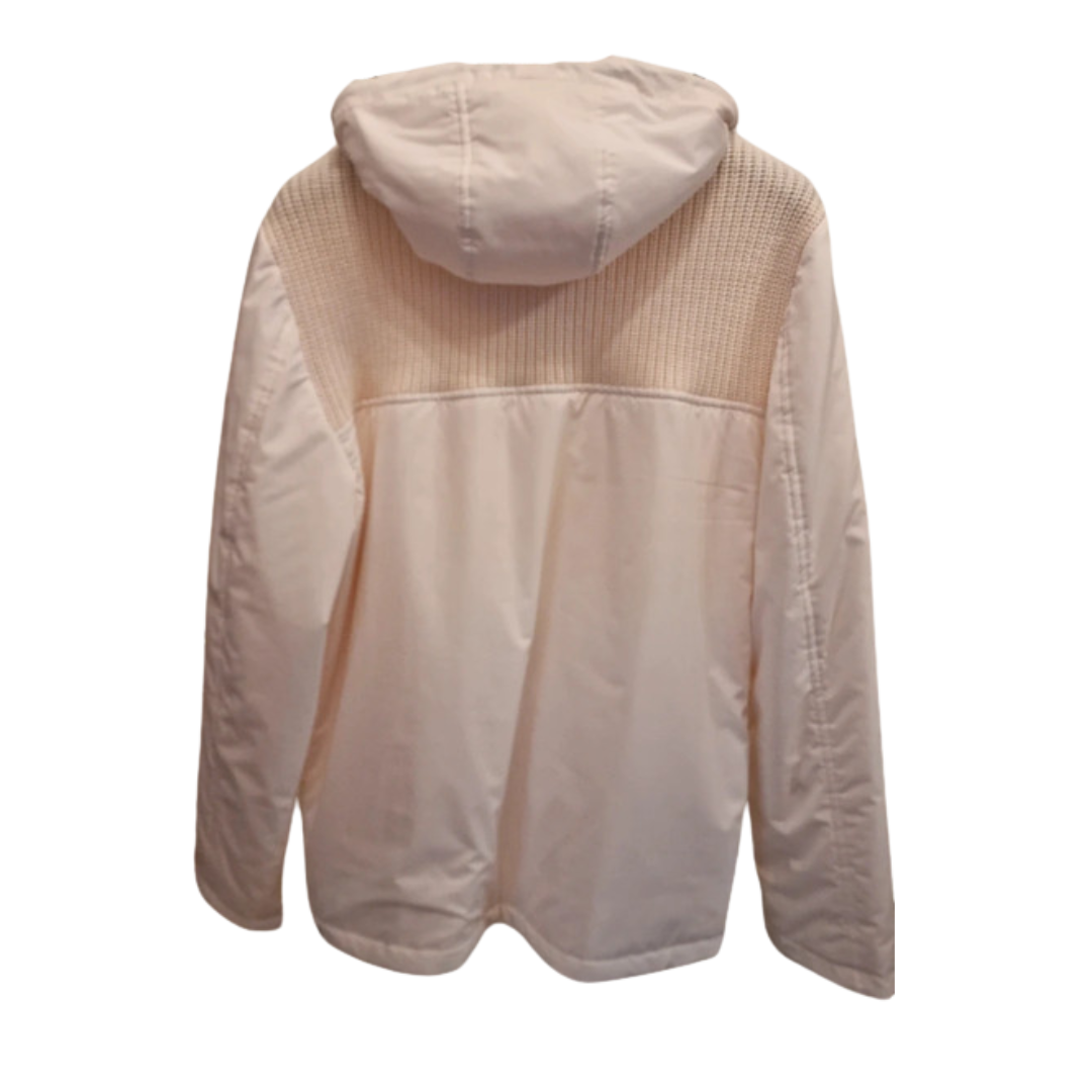 Gran Sasso Wool Nylon Cardigan Jacket (Beige) (New)