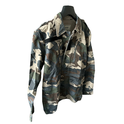 Zadig & Voltaire Camo Overshirt Jacket (Earth) (New)