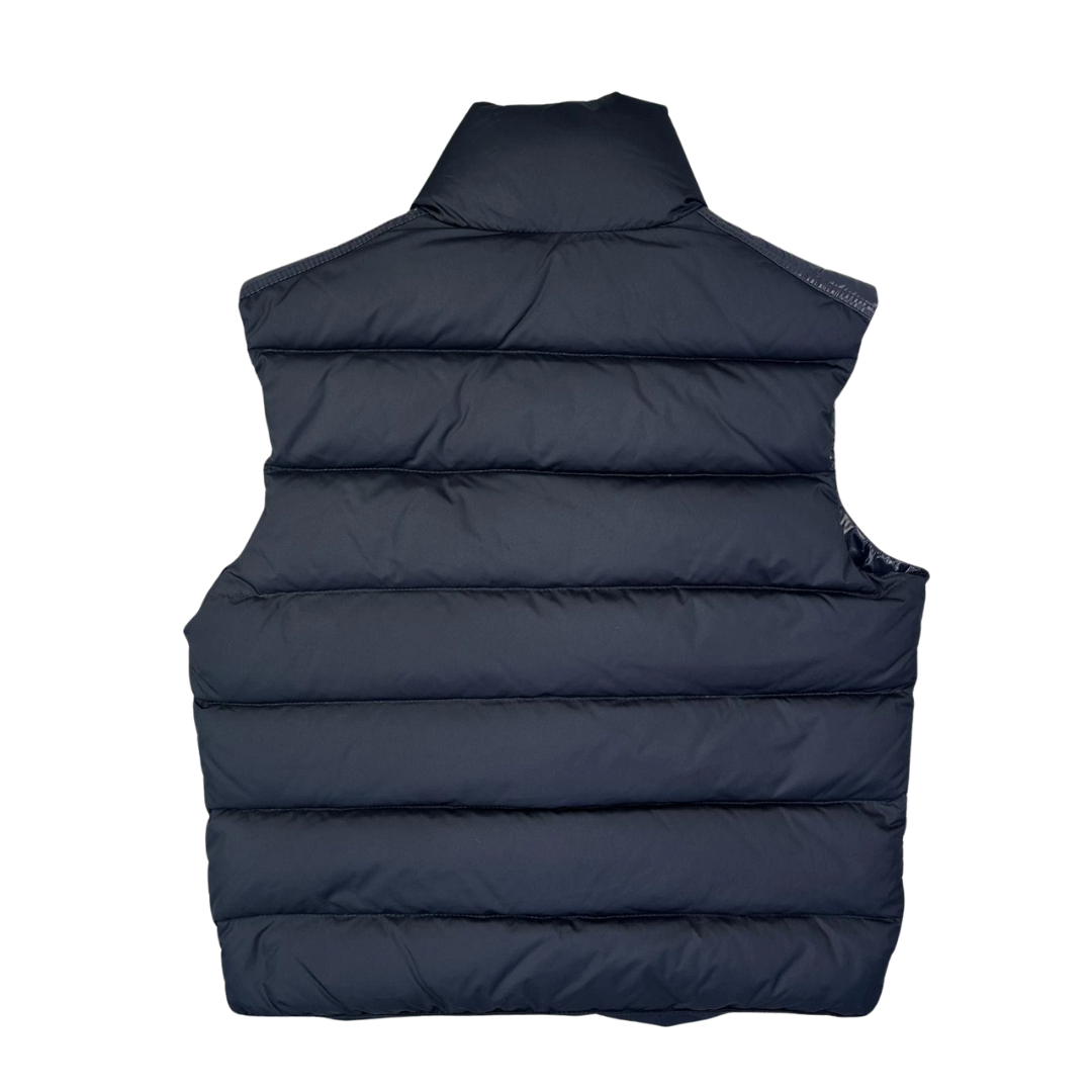 Moncler Cheval Down Gilet Vest (Black)