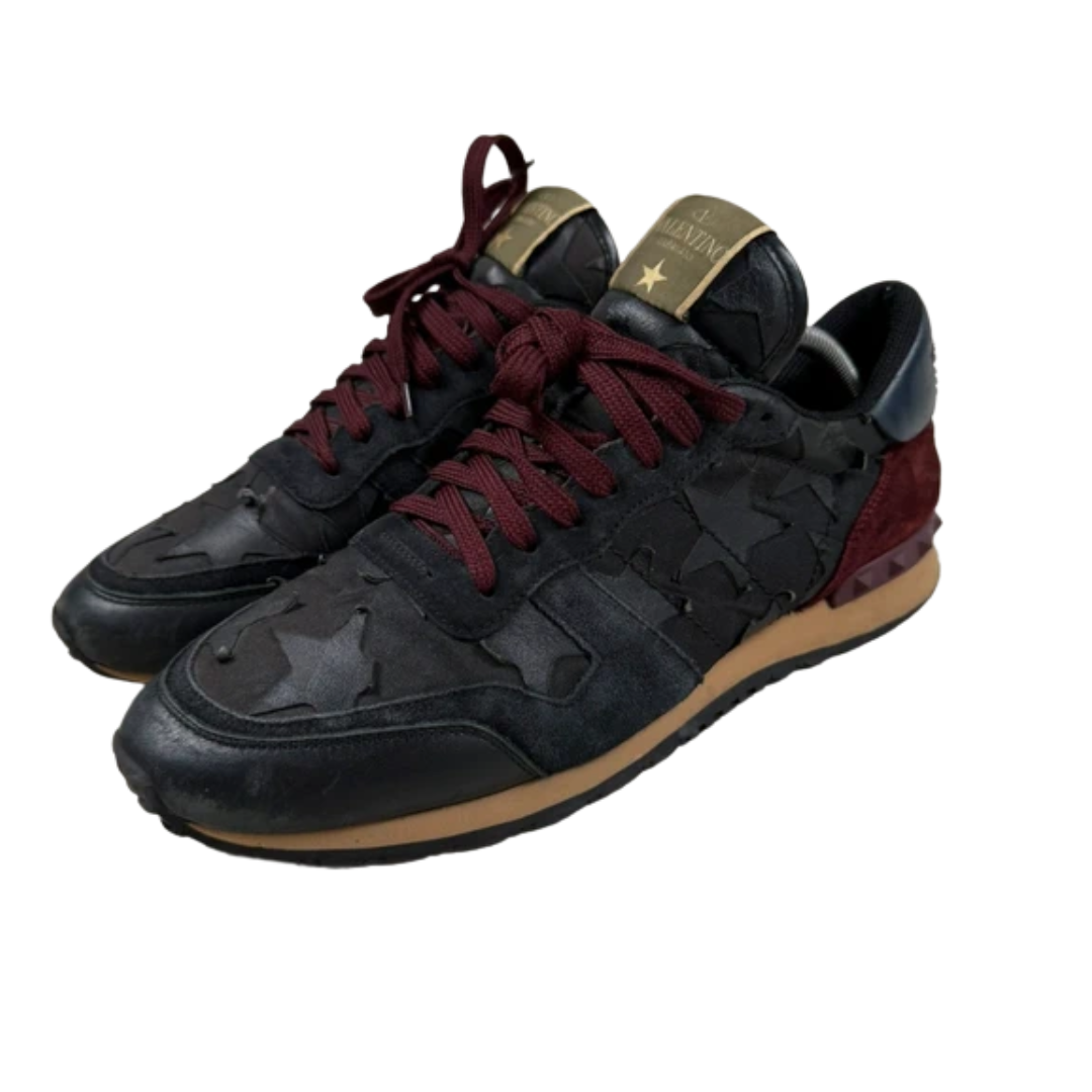 Valentino Garavani Rockrunner Sneakers (Black)