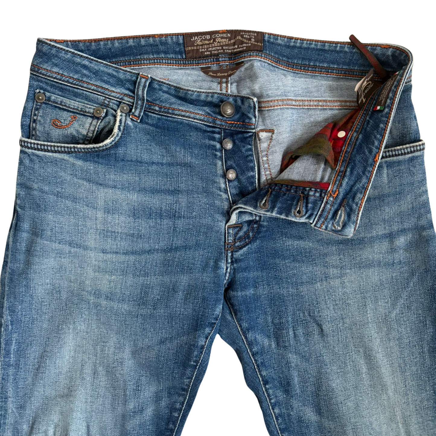 Jacob Cohën Slim Fit Jeans (Navy)
