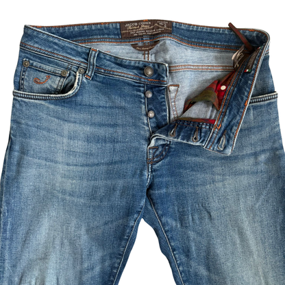 Jacob Cohën Slim Fit Jeans (Navy)