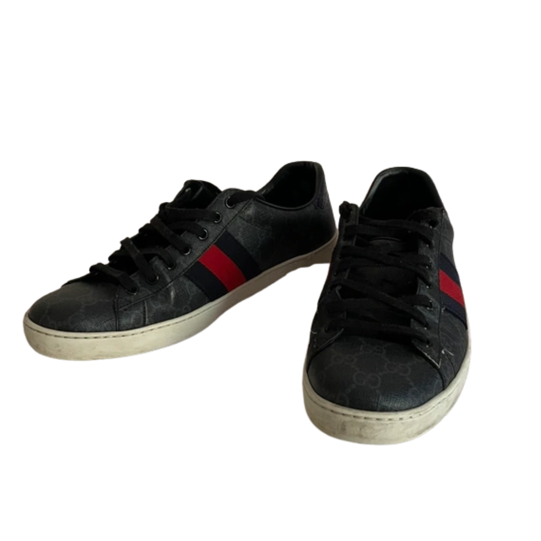 Gucci Ace Sneakers (Black)