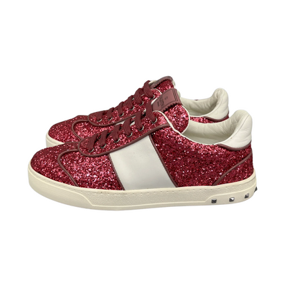 Valentino Garavani Flycrew Sneakers (Pink) (Womens)