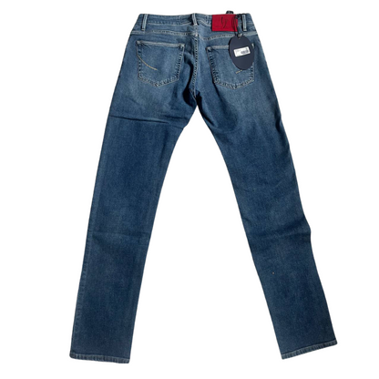 Handpicked Orvieto Slim Fit Jeans (Navy) (New)