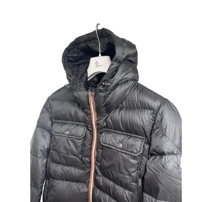 Moncler Morane Hooded Down Jacket (Black)