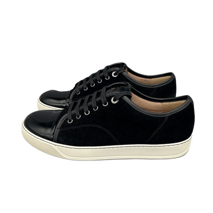 Lanvin Cap Toe Sneakers (Black)