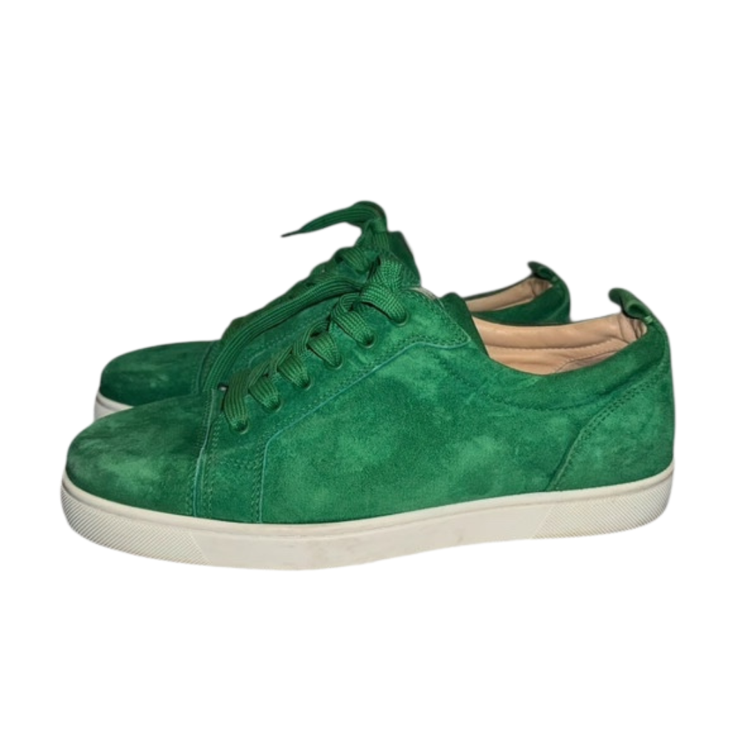 Christian Louboutin Louis Junior Sneakers (Velvet Green)