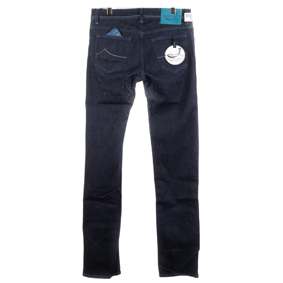 Jacob Cohën 622 Slim Fit Jeans (Navy) (New)