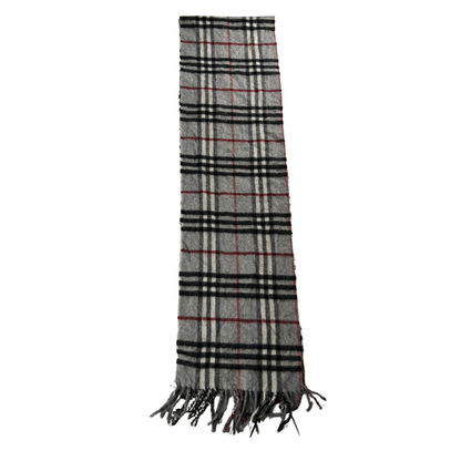 Burberry Scarf (Grey) (Vintage)