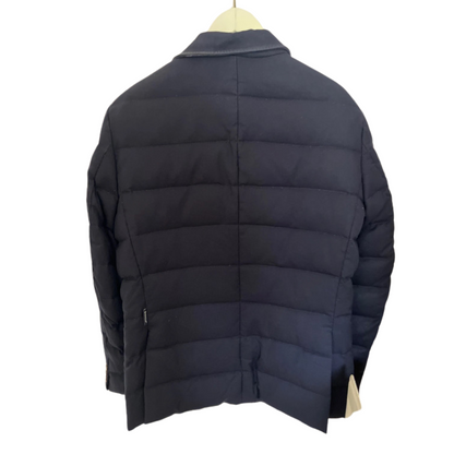 Moncler Rodin Quilted Down Jacket (Navy)