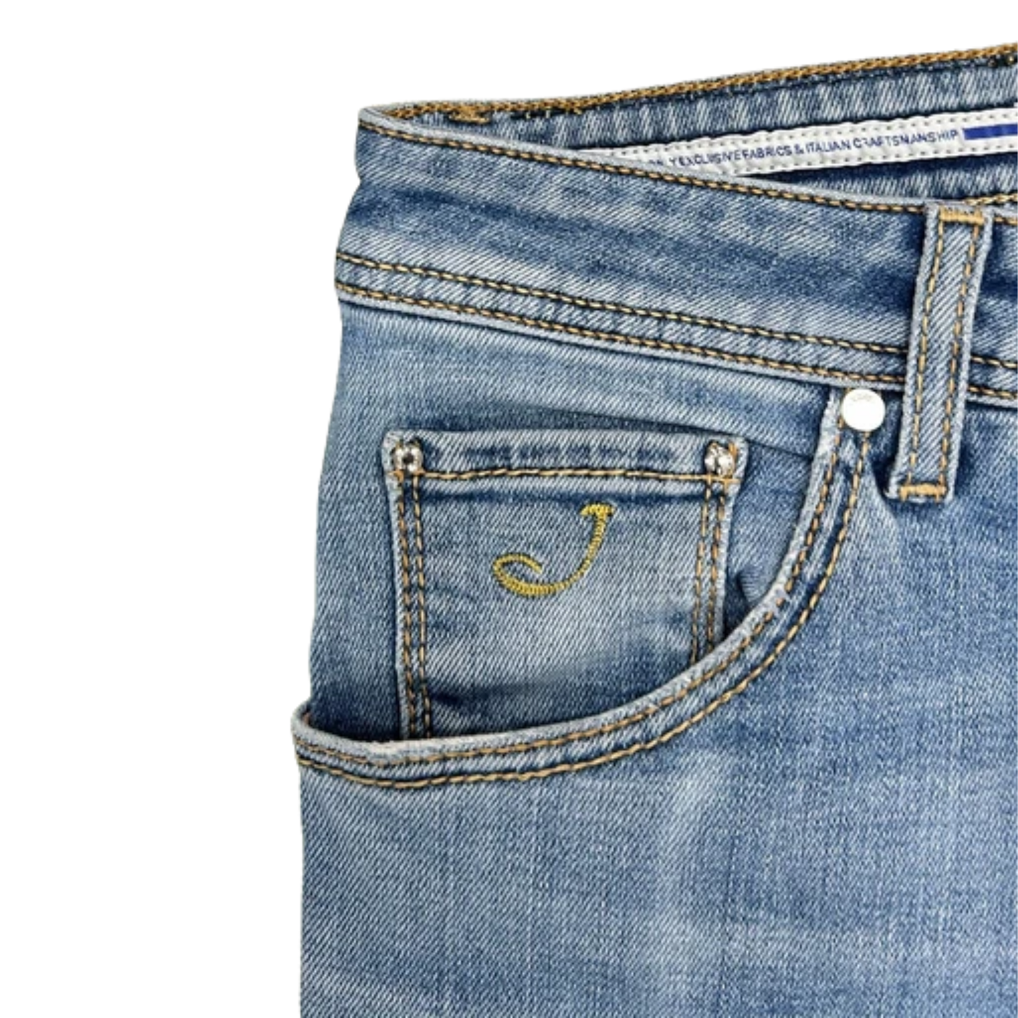 Jacob Cohën Scott Slim Fit Jeans (Blue)