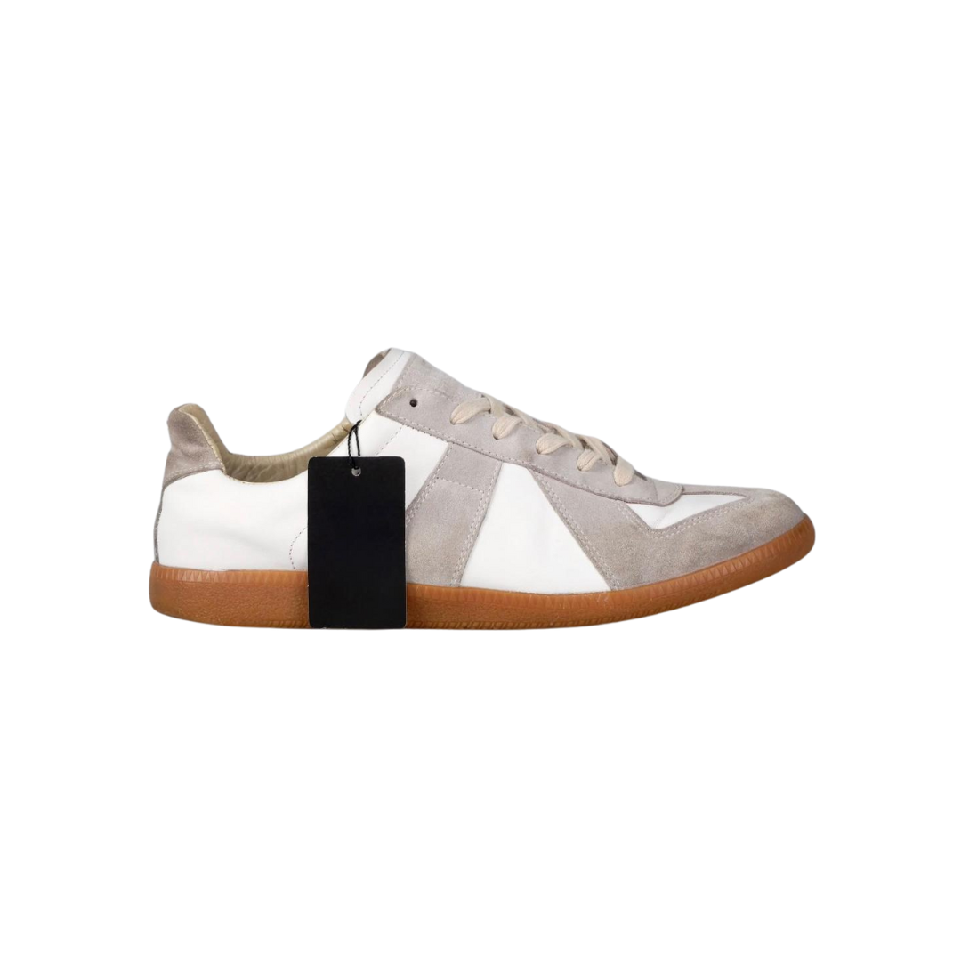 Maison Margiela Replica Gat Sneakers (White Grey)