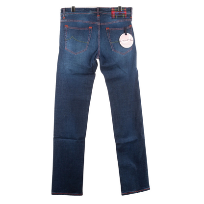 Jacob Cohën 622 Slim Fit Jeans (Navy) (New)