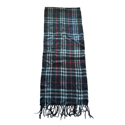Burberry Scarf (Navy) (Vintage)