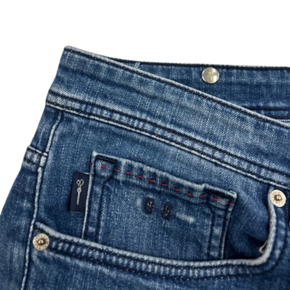 Tramarossa D214 Slim Fit Jeans (Navy)